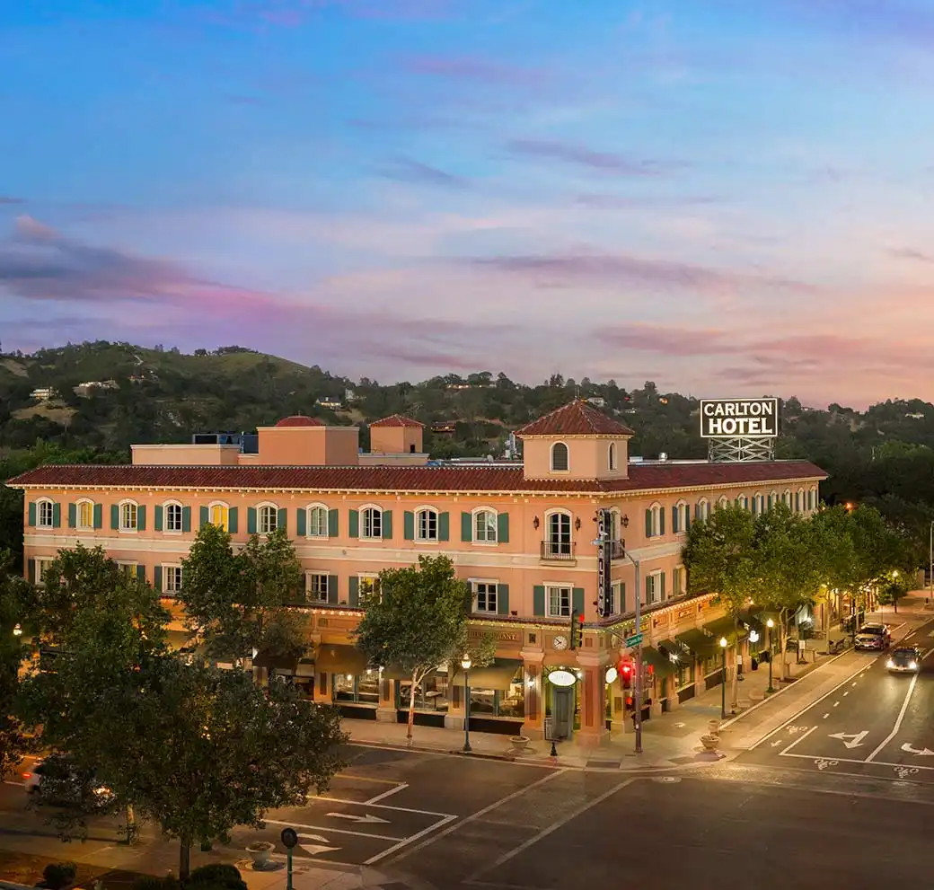 Aerial View of The Carlton Hotel
