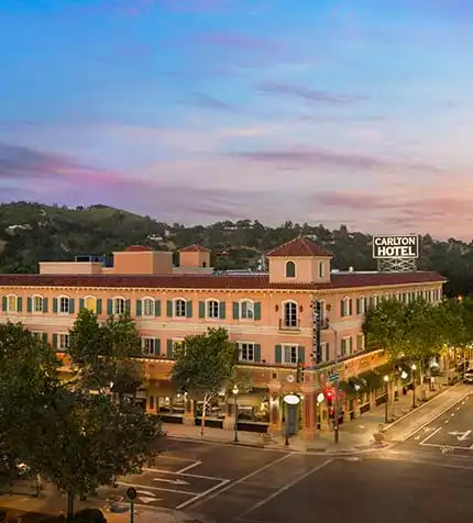 Aerial View of The Carlton Hotel