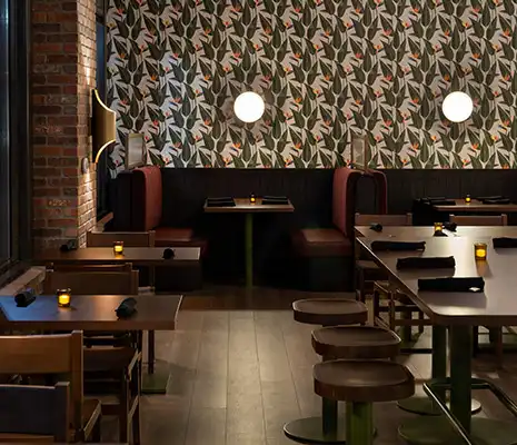 Dining Area in Evening