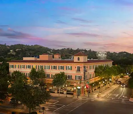 Aerial View of The Carlton Hotel
